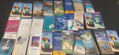 AIR NEW ZEALAND, AIR BATHIC, AIR INDIA, AND ATA AIRLINE TIMETABLES
