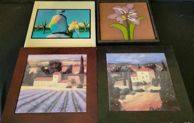 FRAMED TILE PIECES 