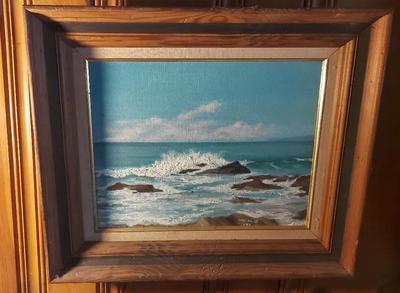 BEAUTIFUL OCEAN PAINTING BY NATALIE 