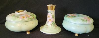 TRIO OF LIMOGES