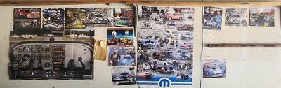 GREAT COLLECTION OF NHRA MAGAZINE COVERS SIGNED!