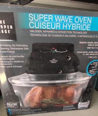Sharper Image Super Wave Oven 1300
