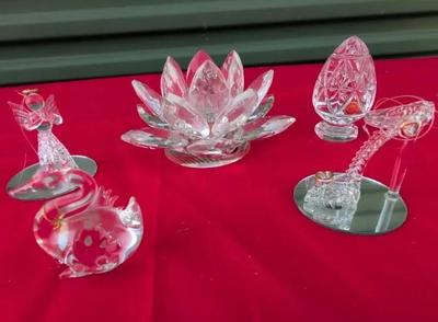 Crystal & Blown Glass Decor