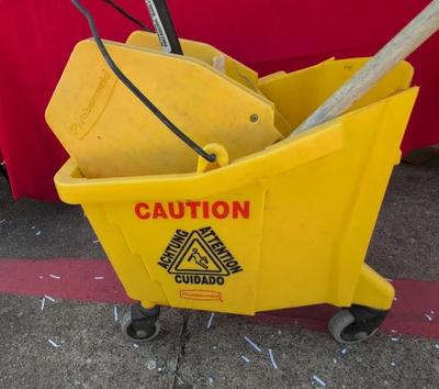 Industrial Style Mop Bucket