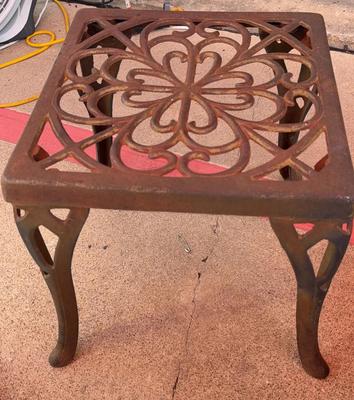 Small Metal Patio Table