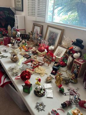 Vintage Christmas ornaments 