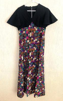 Sale Photo Thumbnail #87: 70's groovy maxi dress