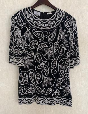 Sale Photo Thumbnail #82: Indian beaded top