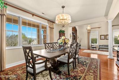 Sale Photo Thumbnail #5: Trestle table and 6 chairs--new.