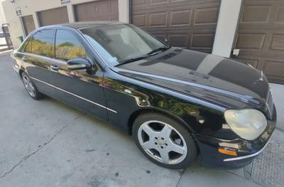 2000 MERCEDES S500 SEDAN