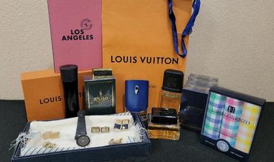 LOUIS VUITTON CITY GUIDE AND CHRISTIAN DIOR SILK SCARF