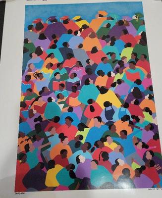 "FREEDOM SCHOOL" PRINT BY SYNTHIA SAINT JAMES