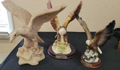 AMERICAN EAGLE STATUES