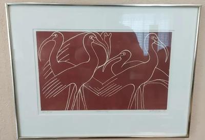 "IRIS GROUP" ARTIST PROOF SIGNED PRINT