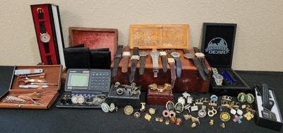 MEN'S WATCHES, CUFF LINKS, AND MORE