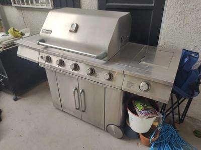 JENN-AIR PROPANE STAINLESS STEEL BBQ