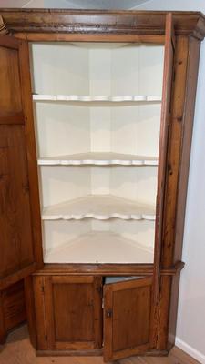 Antique Corner Cupboard