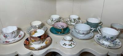 Wedgewood & More Collectible Tea Cup Sets