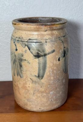 Salt Glaze Antique Stoneware Crock