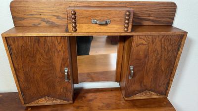 Oak Antique Dresser Top