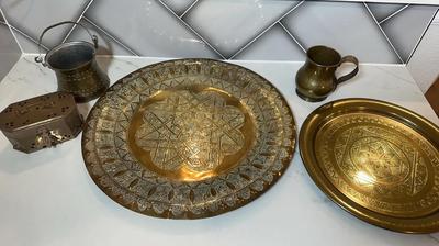 Turkish Brass Collectible Decor
