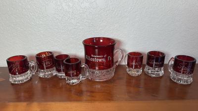 Ruby Flash Custom Antique Mini Mugs