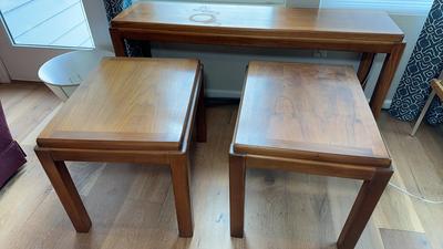 Lane 3pc Vintage Living Table Set