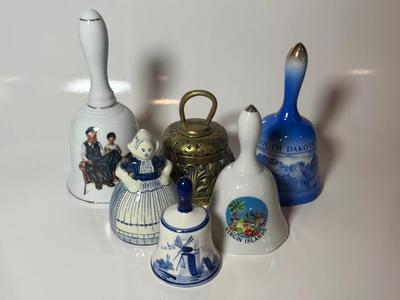 Vintage Brass Sanctuary Bell & Small Bell Collection