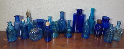 Blue Mini Bottles Collection