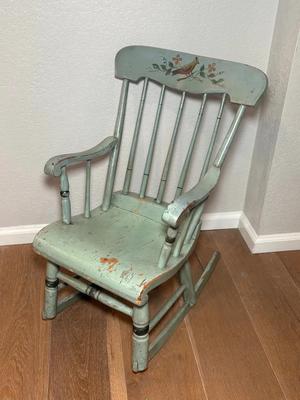 Antique Child’s Rocker