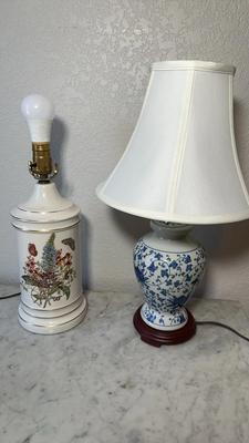 Porcelain Vintage Table Lamps