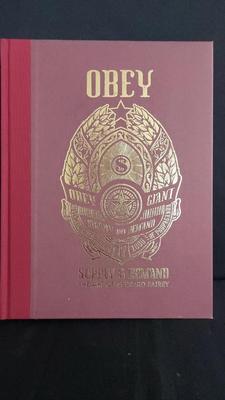 FIRST EDITION "OBEY - SUPPLY & DEMAND: THE ART OF SHEPARD FAIREY" BOOK SIGNED!