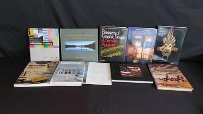 COLLECTION OF ART AND GRAPHIC DESIGN BOOKS