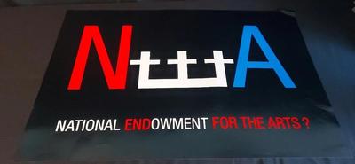 NATIONAL ENDOWMENT FOR THE ARTS? LIMITED EDITION POSTER BY RICK ELBER