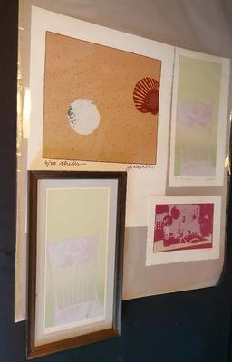 COLLECTION OF JULIE SALSTORM SIGNED AND NUMBERED PRINTS