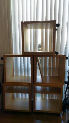 PORTABLE WOODEN CABINETS 