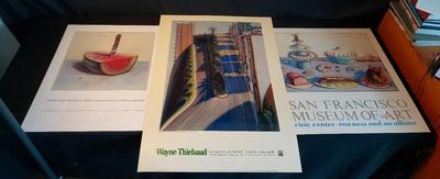 WANYE THIEBAUD SAN FRANCISCO MOMA POSTERS