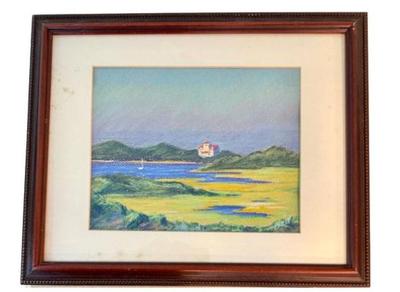 Sale Photo Thumbnail #19: Original Pastel Drawing By Darien Artist, Britt Bair