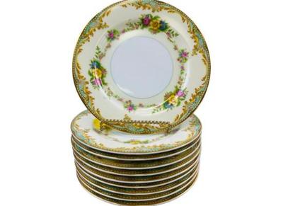 Sale Photo Thumbnail #93: Noritake Milroy Bread Plates - 10 Plates