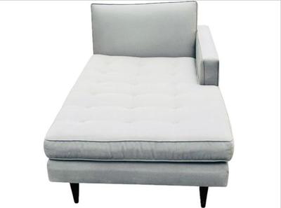 Sale Photo Thumbnail #2: Room & Board Tufted Chaise - Signed Room & Board