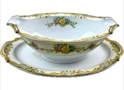Sale Photo Thumbnail #98: Noritake China Japan By Milroy Gravy Boat
