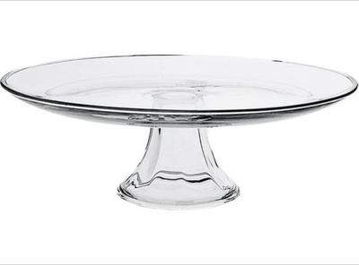Sale Photo Thumbnail #137: Glass Pedestal Base Cake Platter