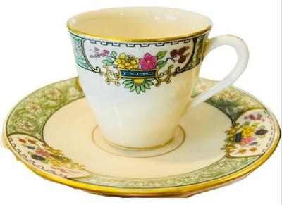Sale Photo Thumbnail #103: Lenox Porcelain Demitasse Cup & Saucer
