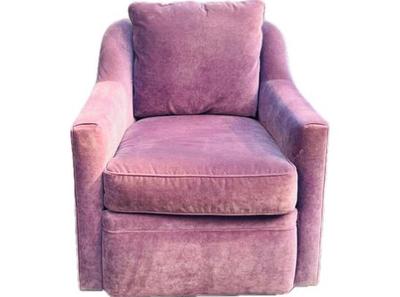 Sale Photo Thumbnail #40: Velvet Swivel Chair