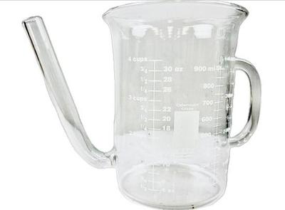 Sale Photo Thumbnail #142: 4 Cup Measuring Pitcher/ Gravy Strainer