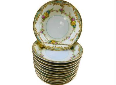 Sale Photo Thumbnail #92: Noritake Milroy Fruit Bowls - 12 Bowls