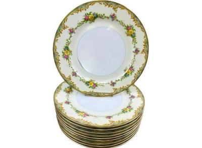 Sale Photo Thumbnail #89: Noritake Milroy Dinner Plates - 10 Plates