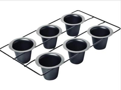 Sale Photo Thumbnail #125: Chicago Metalic Baking Experts 6 Cup Popper Pan
