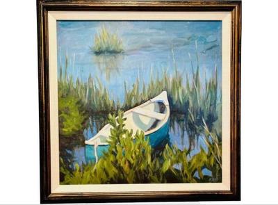 Sale Photo Thumbnail #18: Original Oil Painting By Darien Artist, Britt Bair