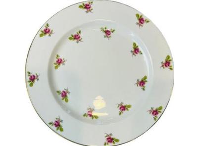 Sale Photo Thumbnail #80: English Porcelain Royal 7.75" Plate - Signed "Royal Grafton Made In England"